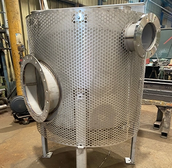 CNS serrurerie chaudronnerie industrielle cuve inox