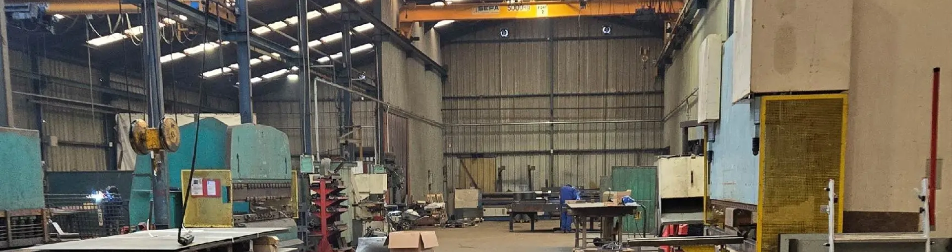 CNS serrurerie chaudronnerie industrielle entrepôt