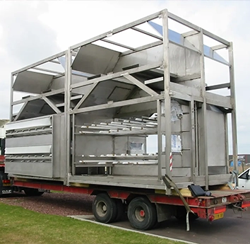 CNS serrurerie chaudronnerie industrielle Structure Camion acier