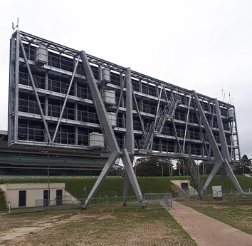 CNS serrurerie chaudronnerie industrielle structure écran le trot