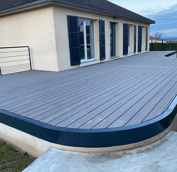 CNS serrurerie chaudronnerie industrielle terrasse extérieure