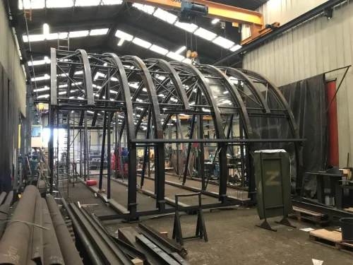 Structure verrière pré-montage